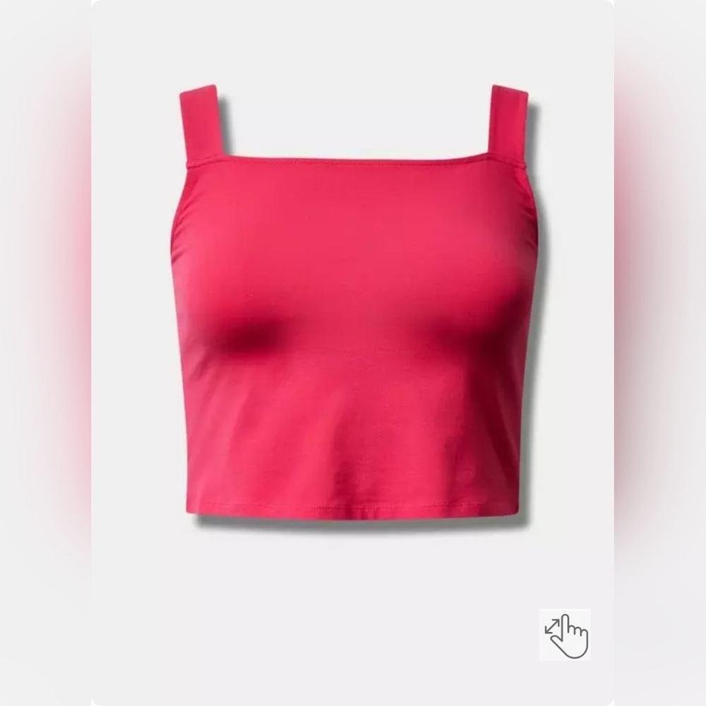 Torrid Foxy Square Neck Crop Tank